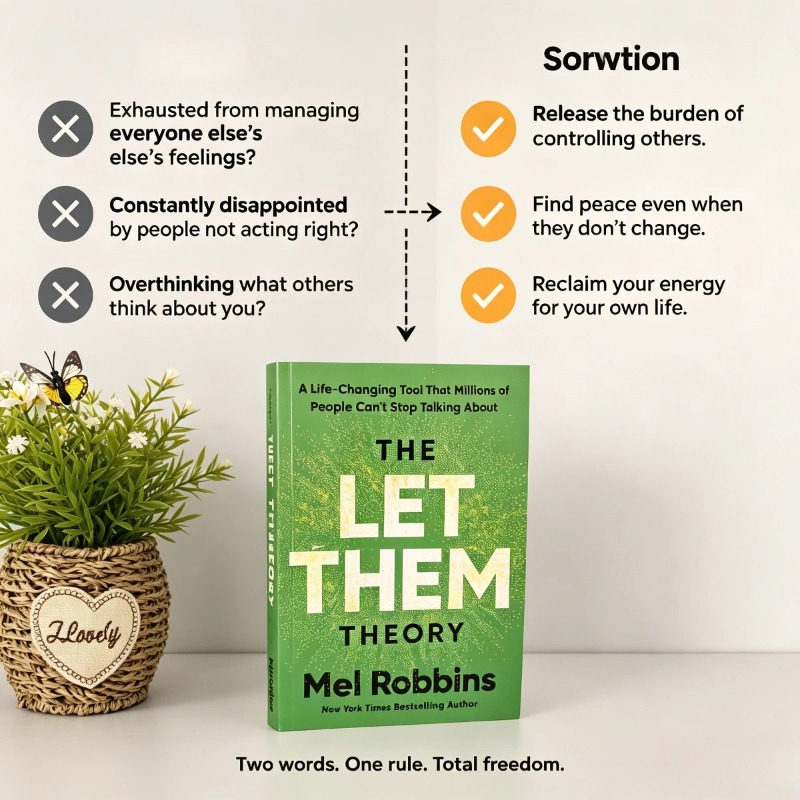 The Let Them Theory By Mel Rob - Health & Wellness Unlimited 评论和价格