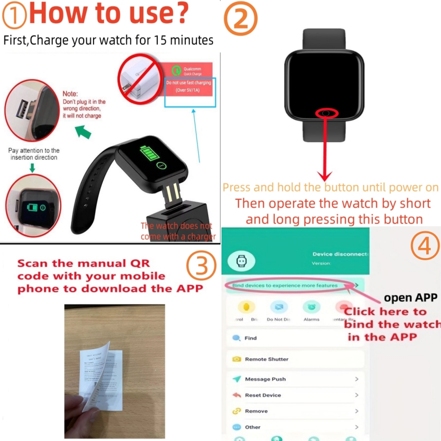 Smart Watch For Men Women Spor - Health Wellness Bracelet 评论和价格