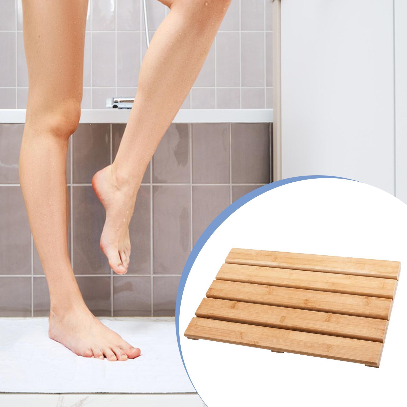 Bamboo Bath Mat Stylish Heavy  - Bamboo Bath Mat 评论和价格