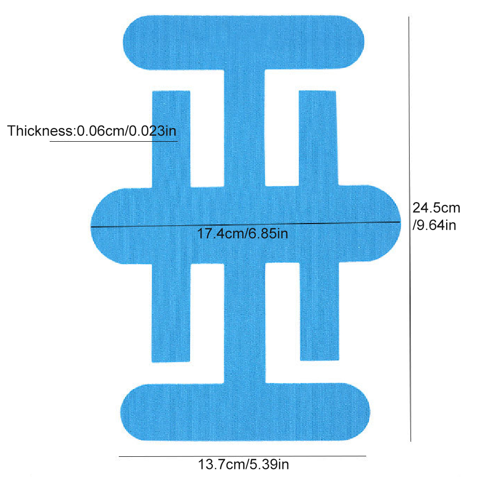 10PCS Precut Knee Kinesiology  - Sports Taping Precut 评论和价格