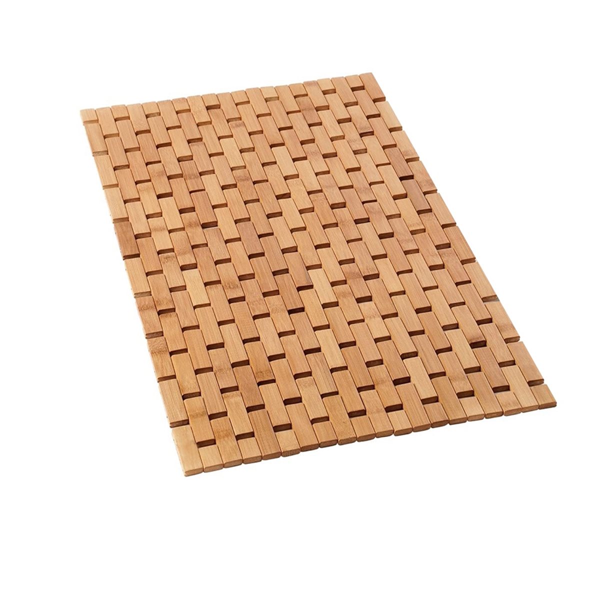 NOCM Bamboo Bath Mat - Foldabl - Bamboo Bath Mat 评论和价格